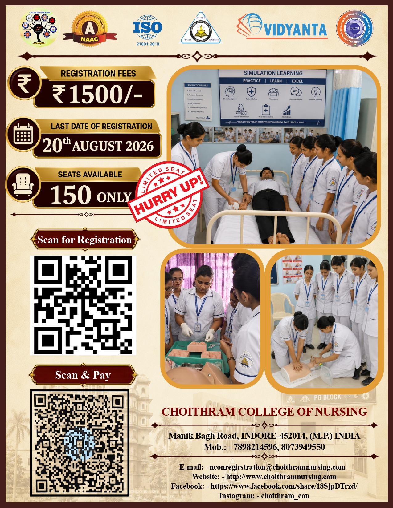 Admission Flyer